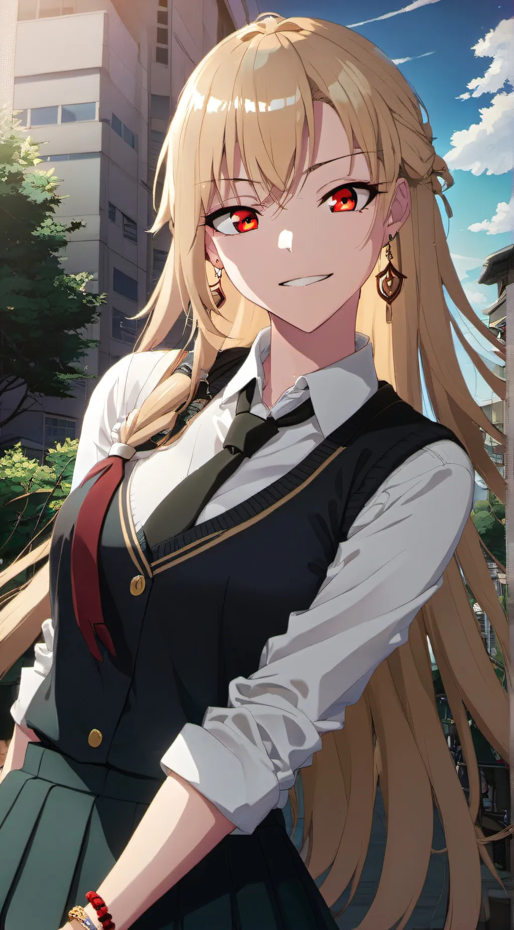 ai character: Aria background