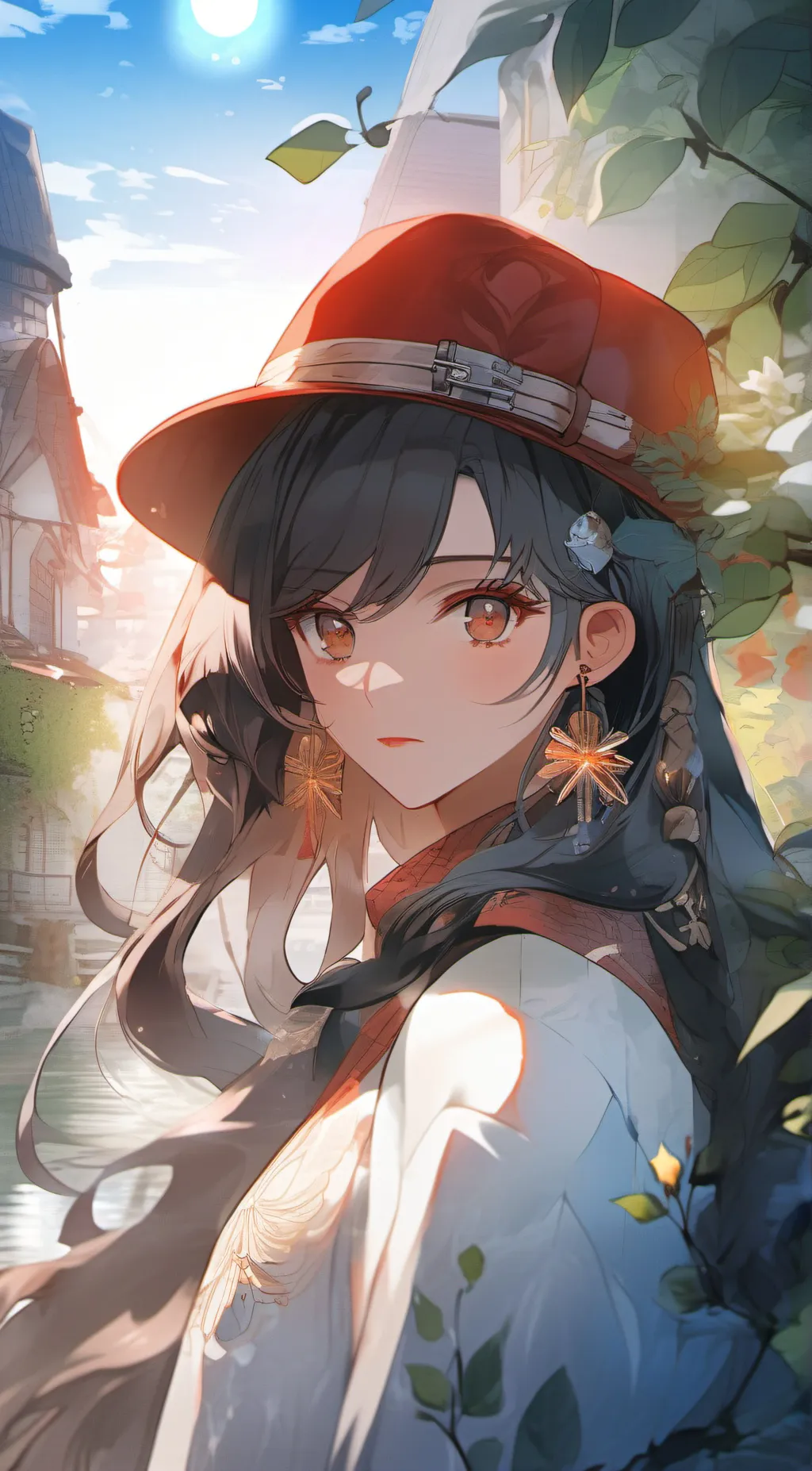 ai character: love background