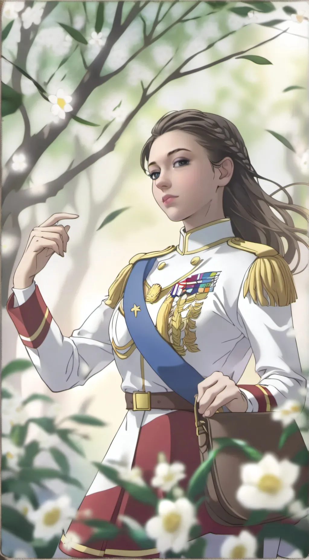 ai character: Salma  background