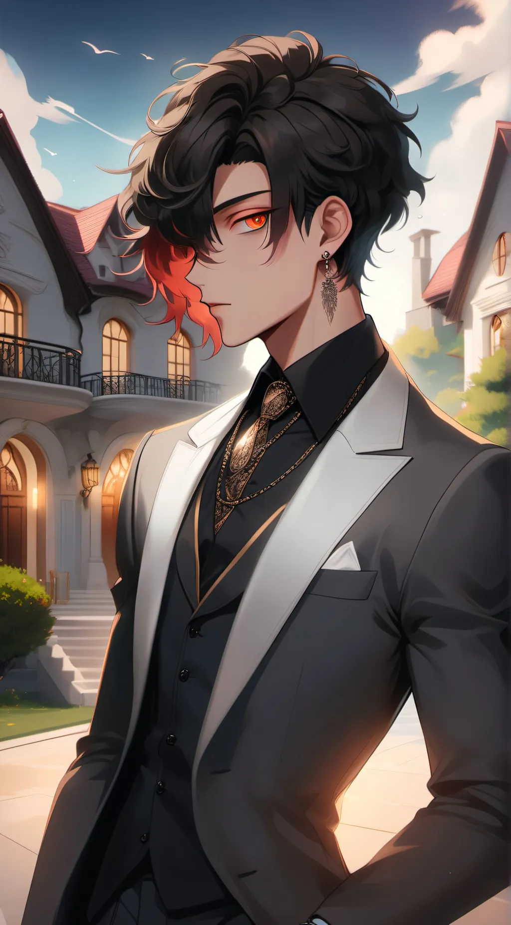 ai character: Leo (Mr.PlayBoi) background