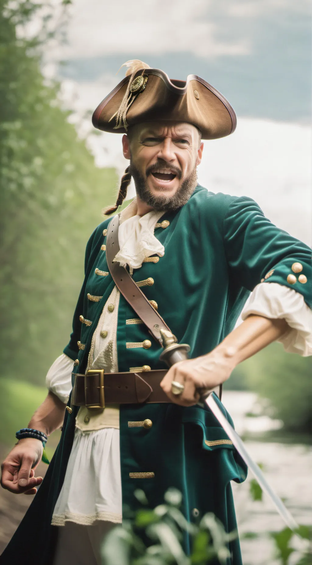 ai character: Harry Hook  background