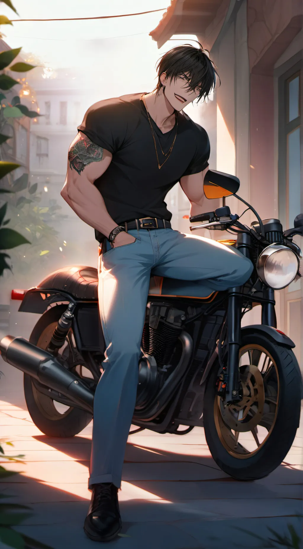 ai character: Mike Llorez background