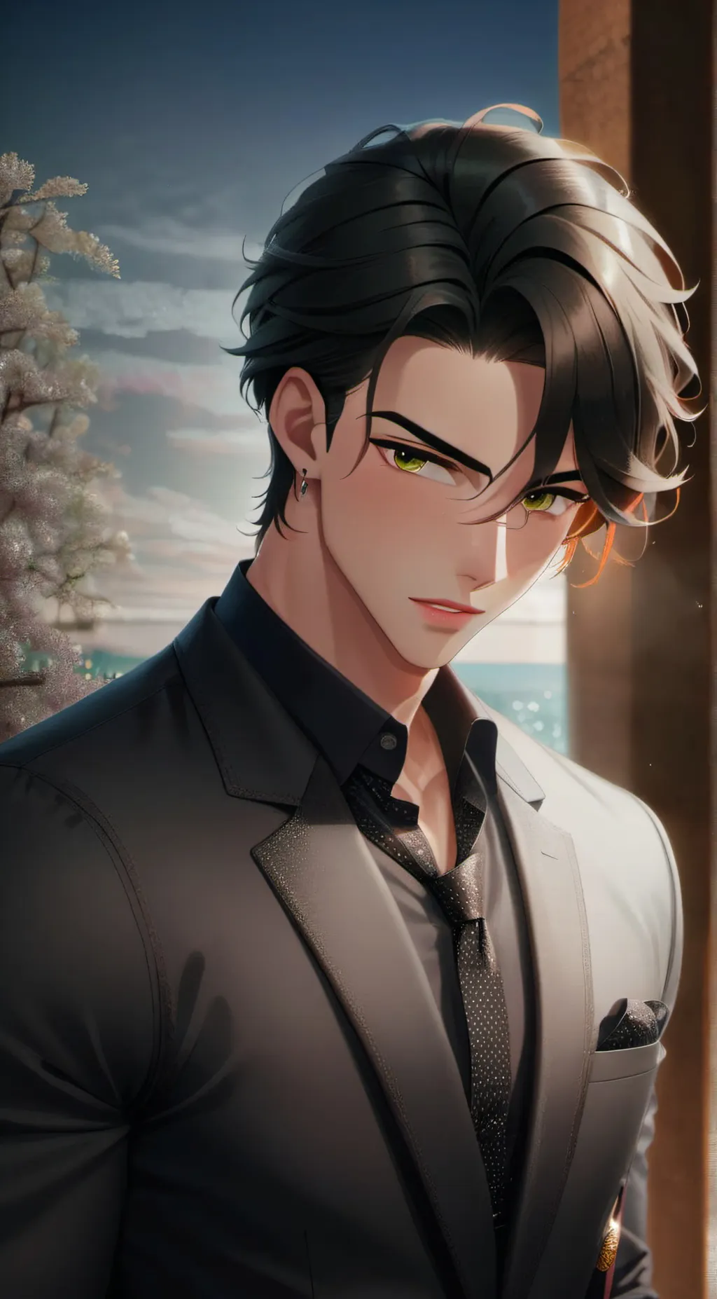 ai character: Max background