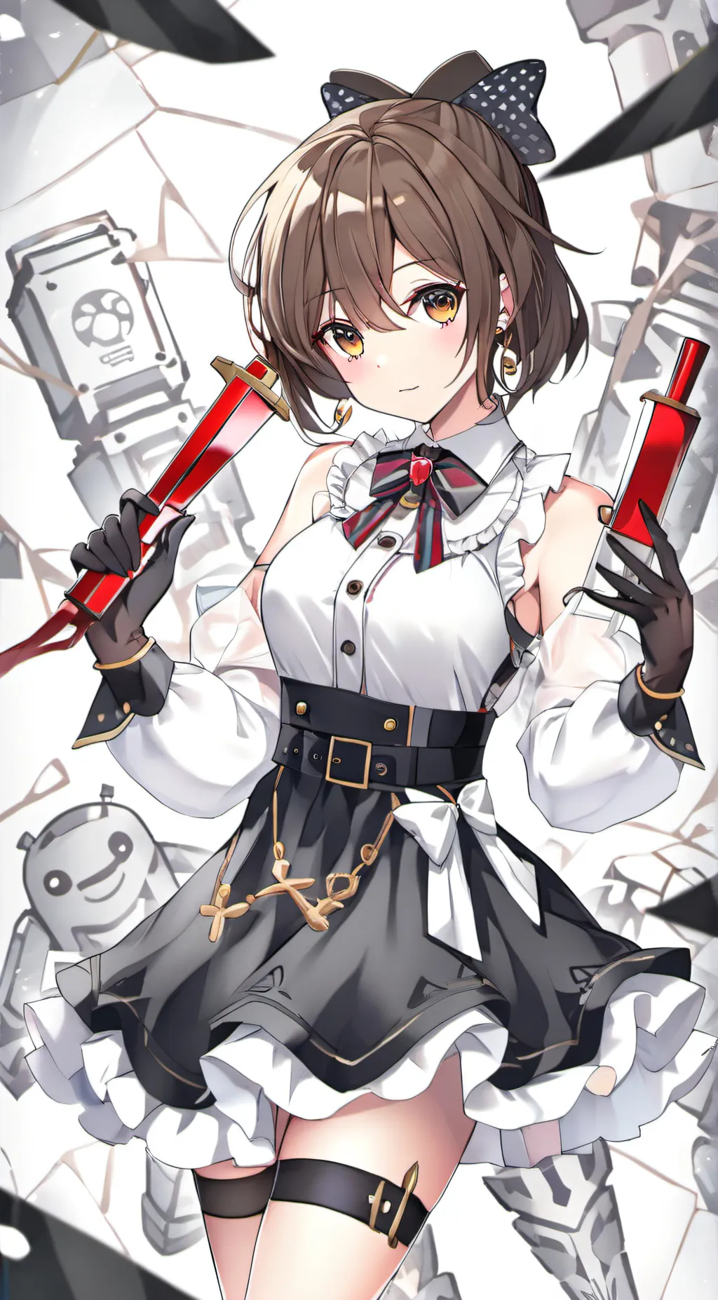 ai character: Robot-Chan  background