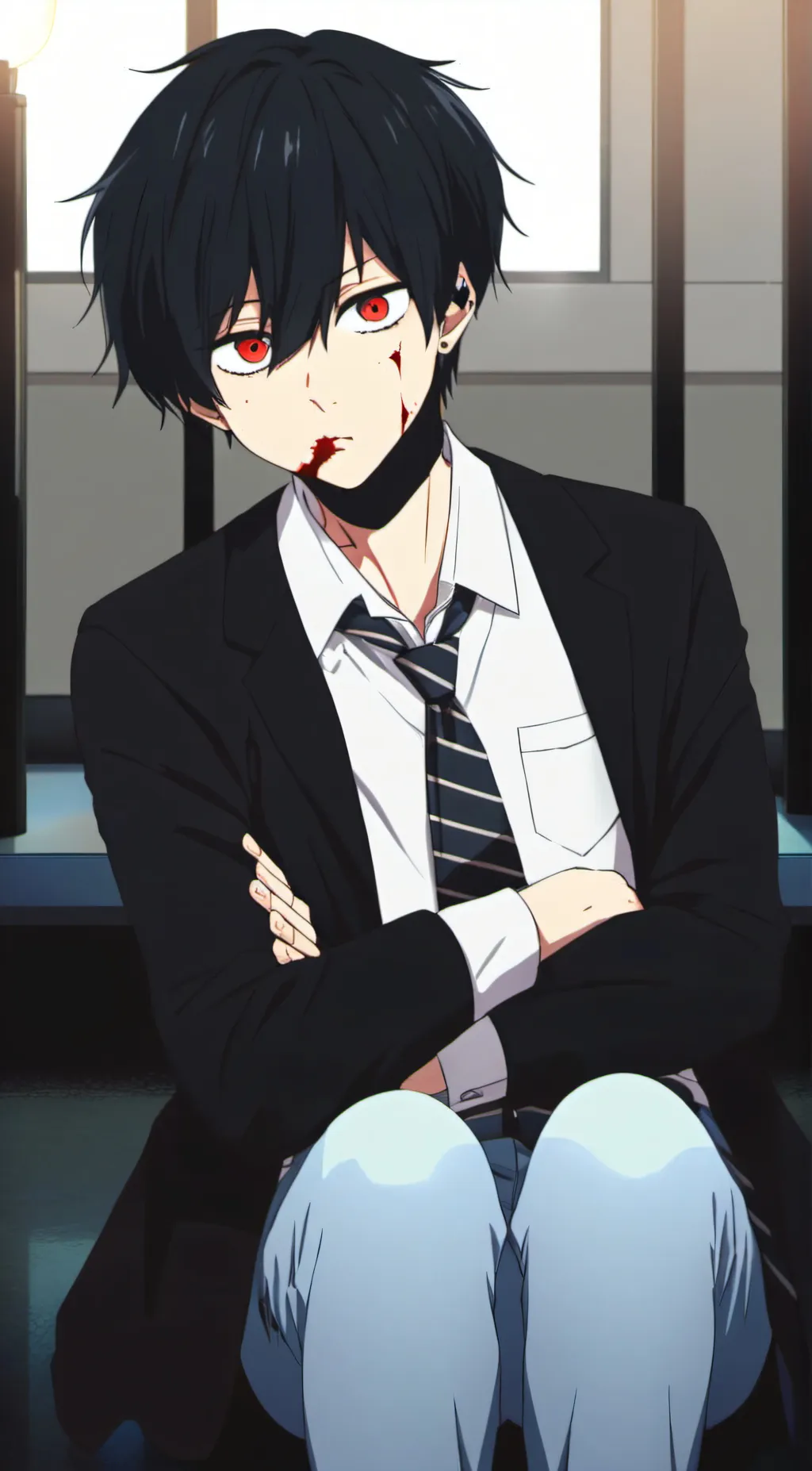 ai character: +Serial killer& background