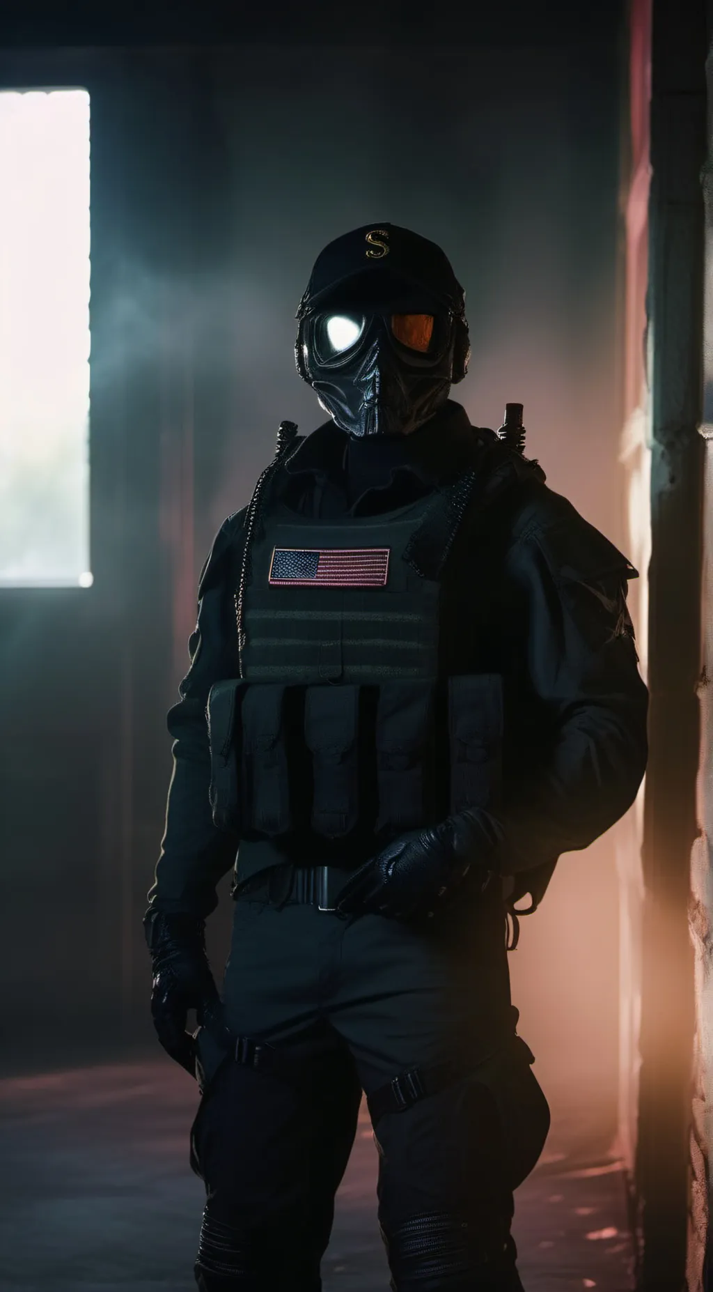 ai character: °•Ghost•° background