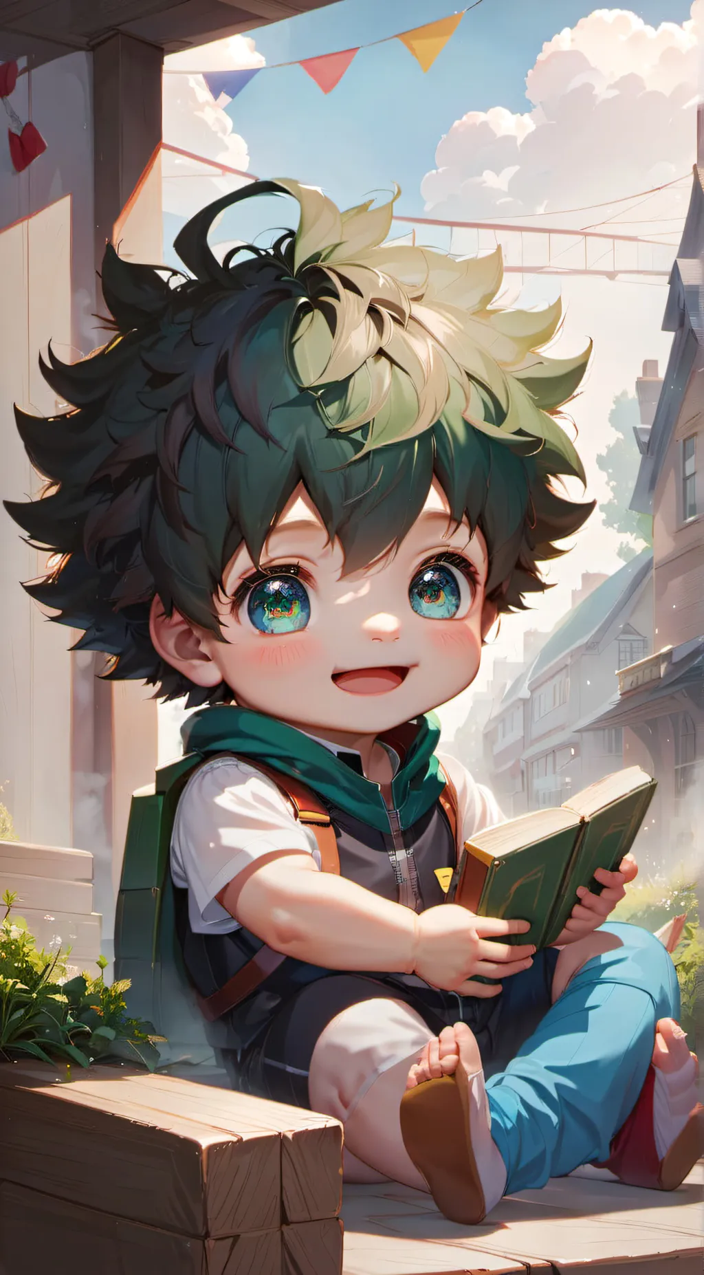 Talkie AI - Chat with baby deku!
