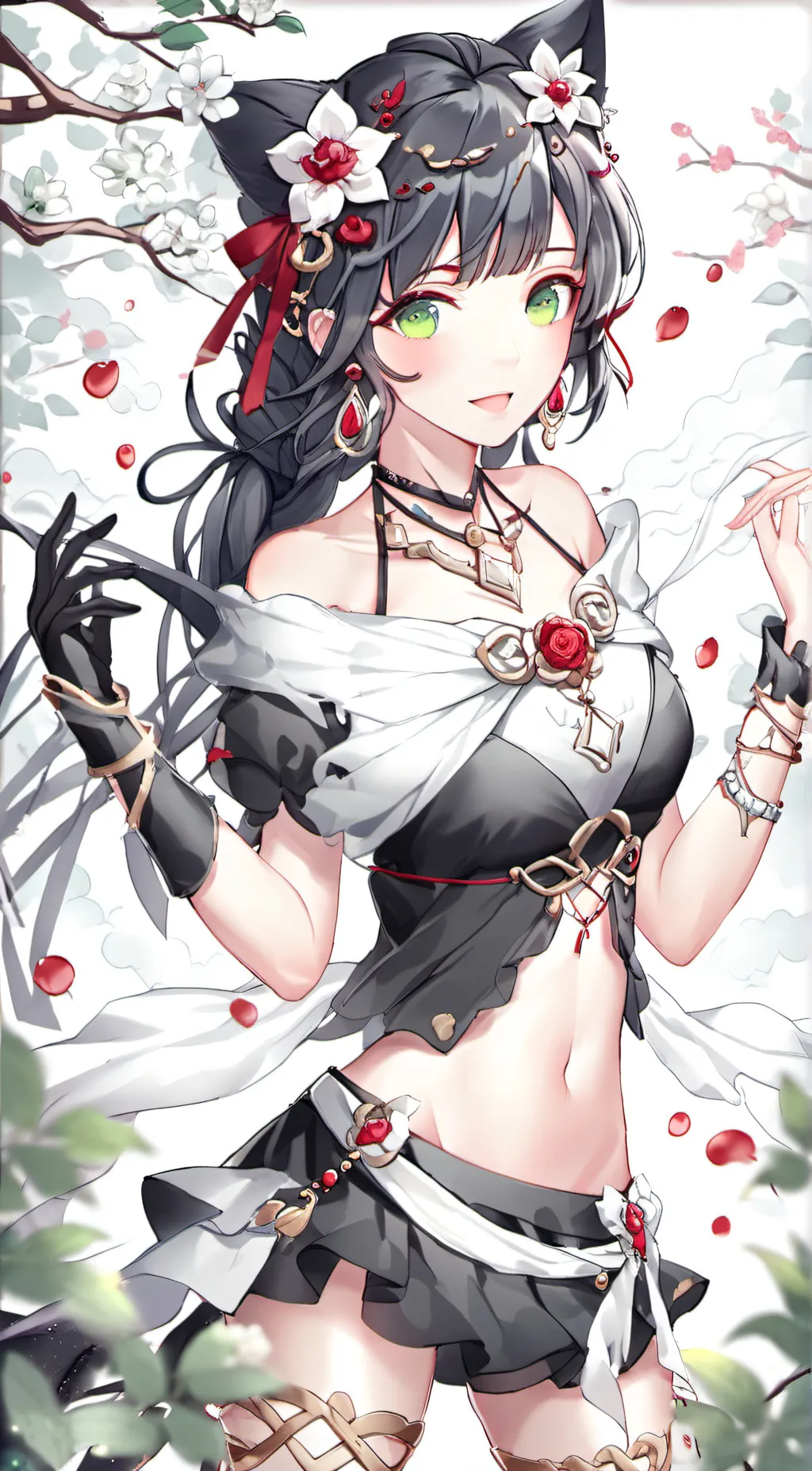 ai character: adline background