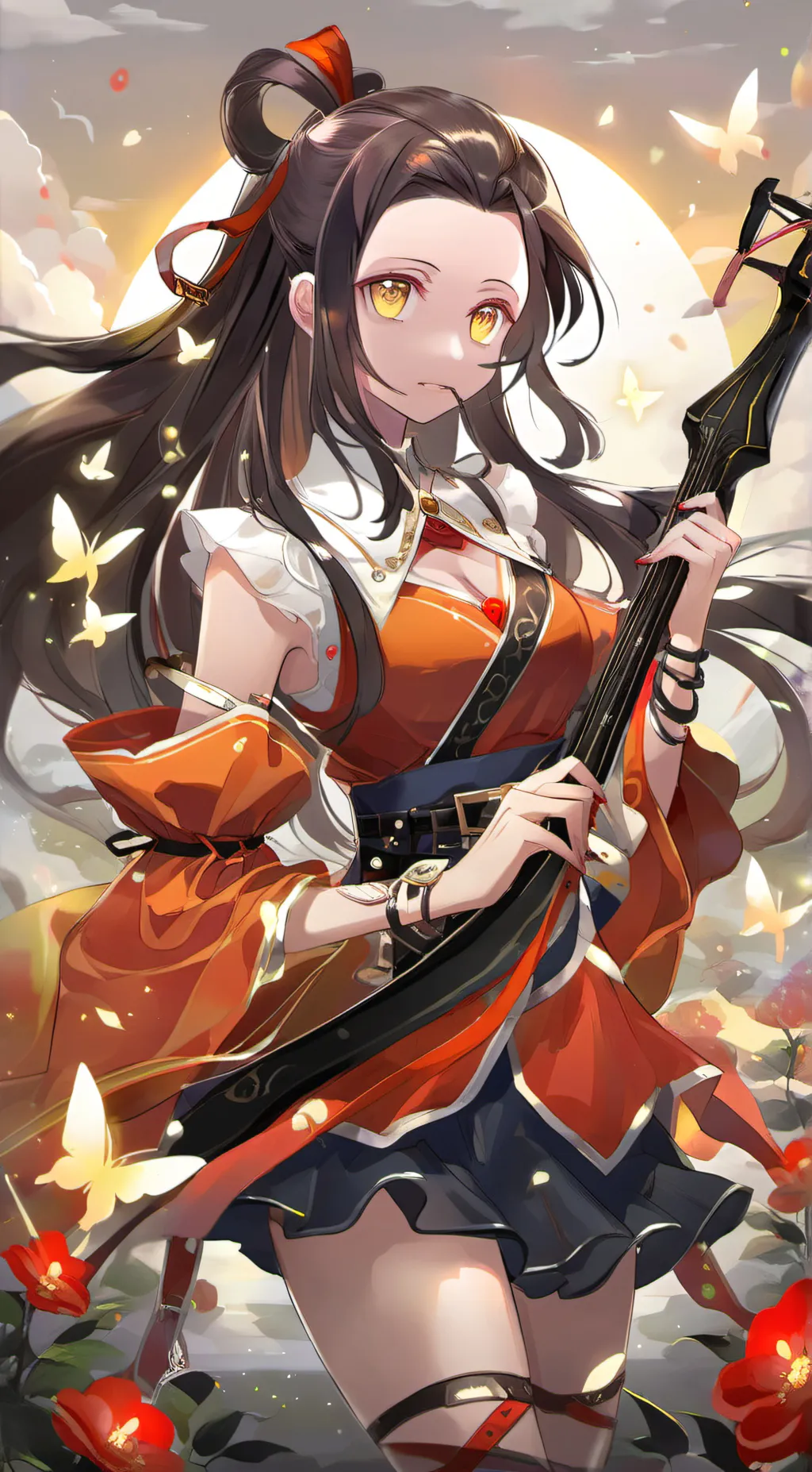 ai character: demonslayer x mha4 background