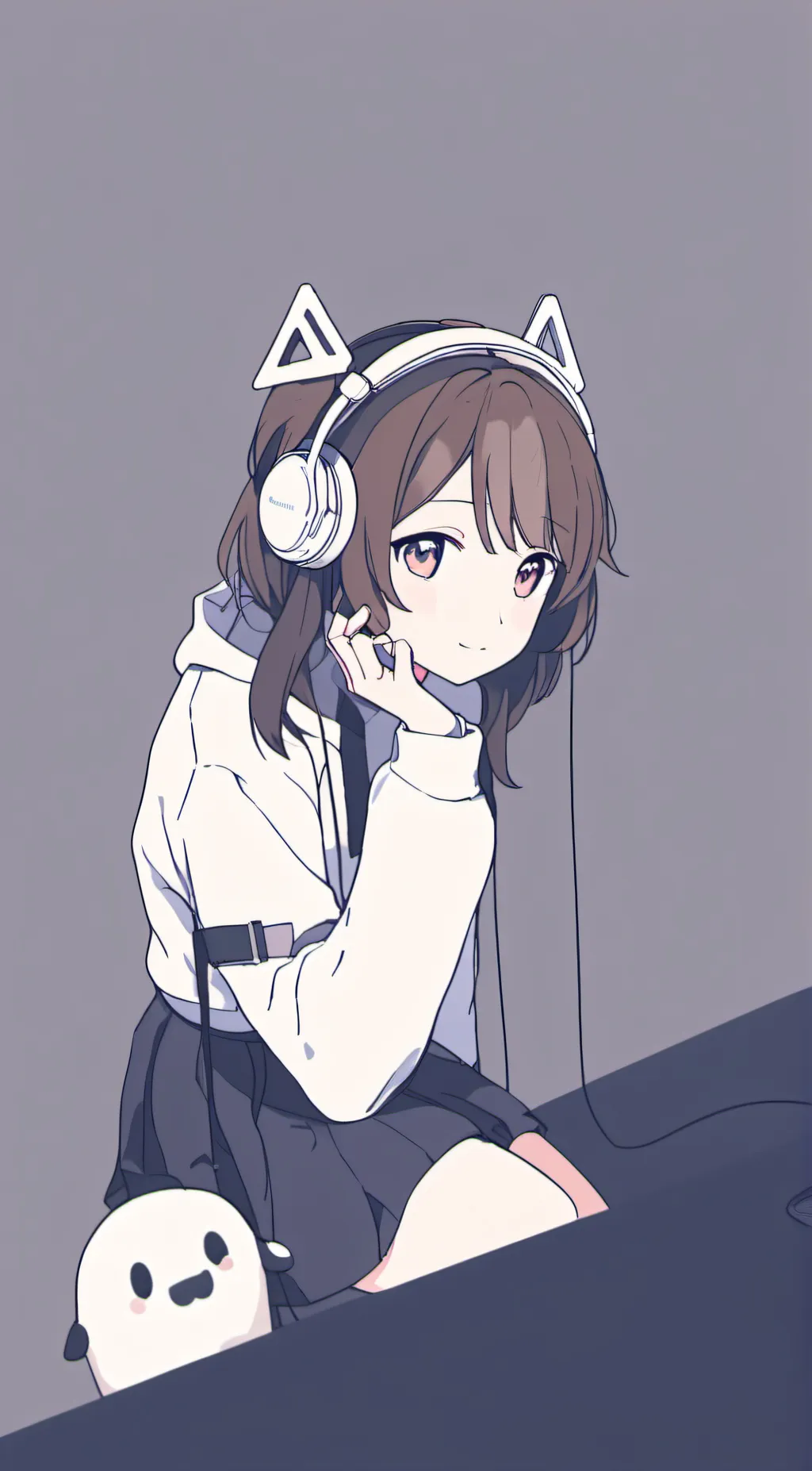 ai character: Lacy background