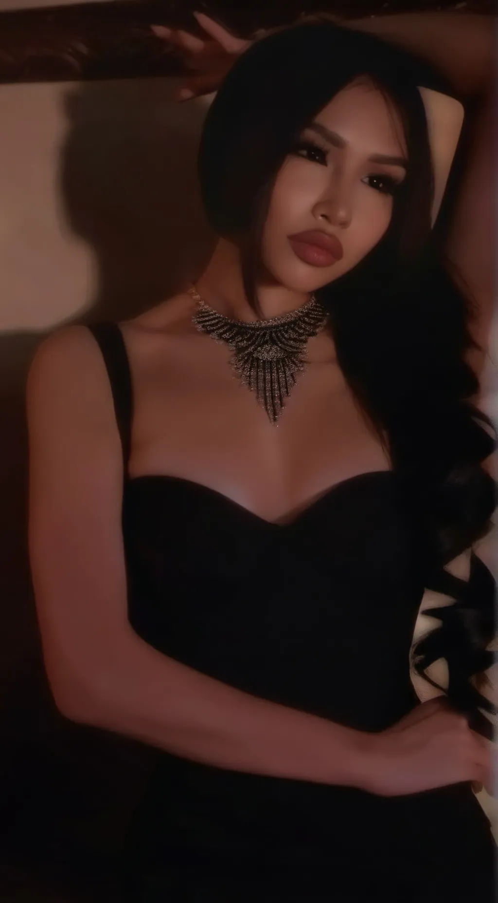 ai character: Valentina  background