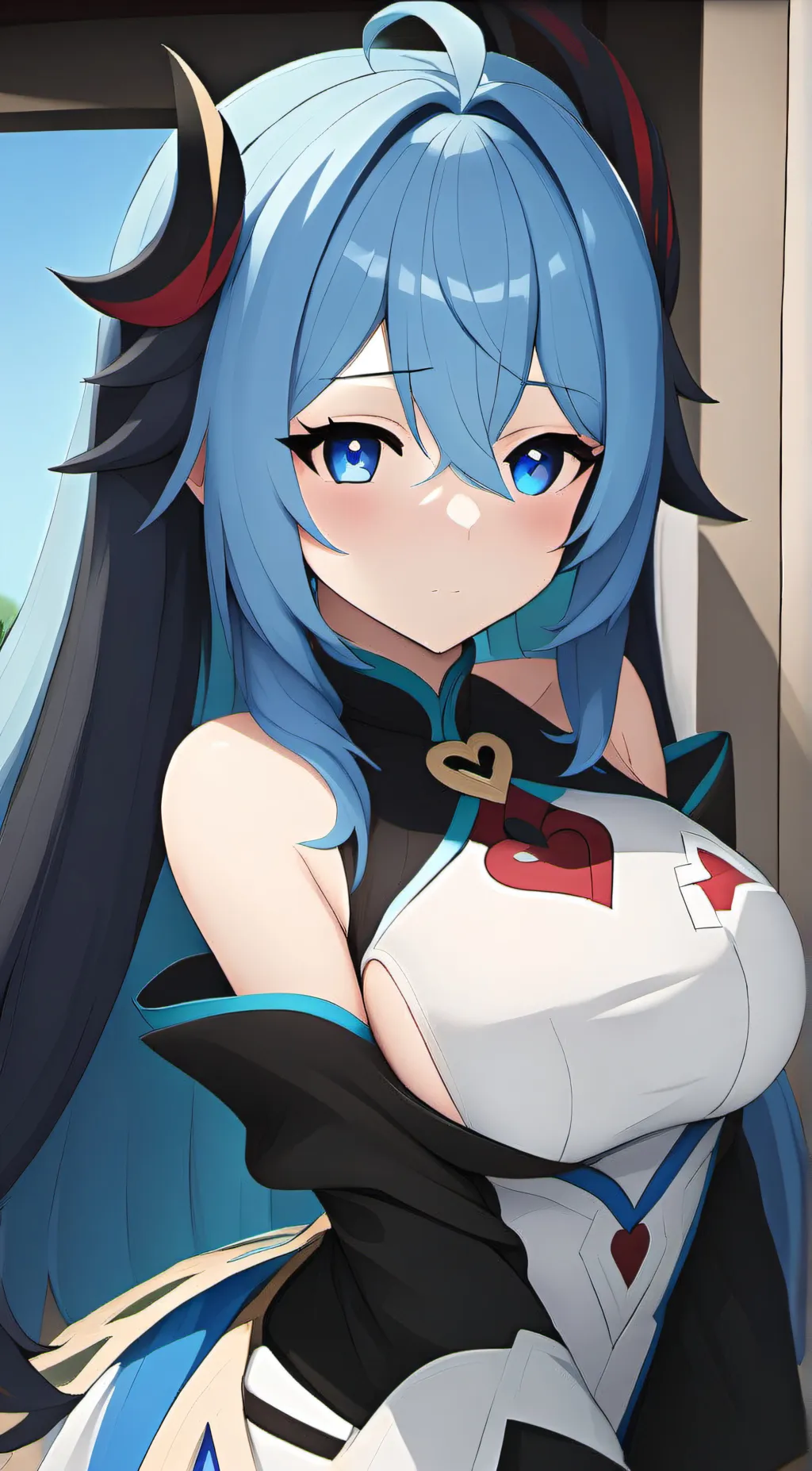 ai character: Miku background