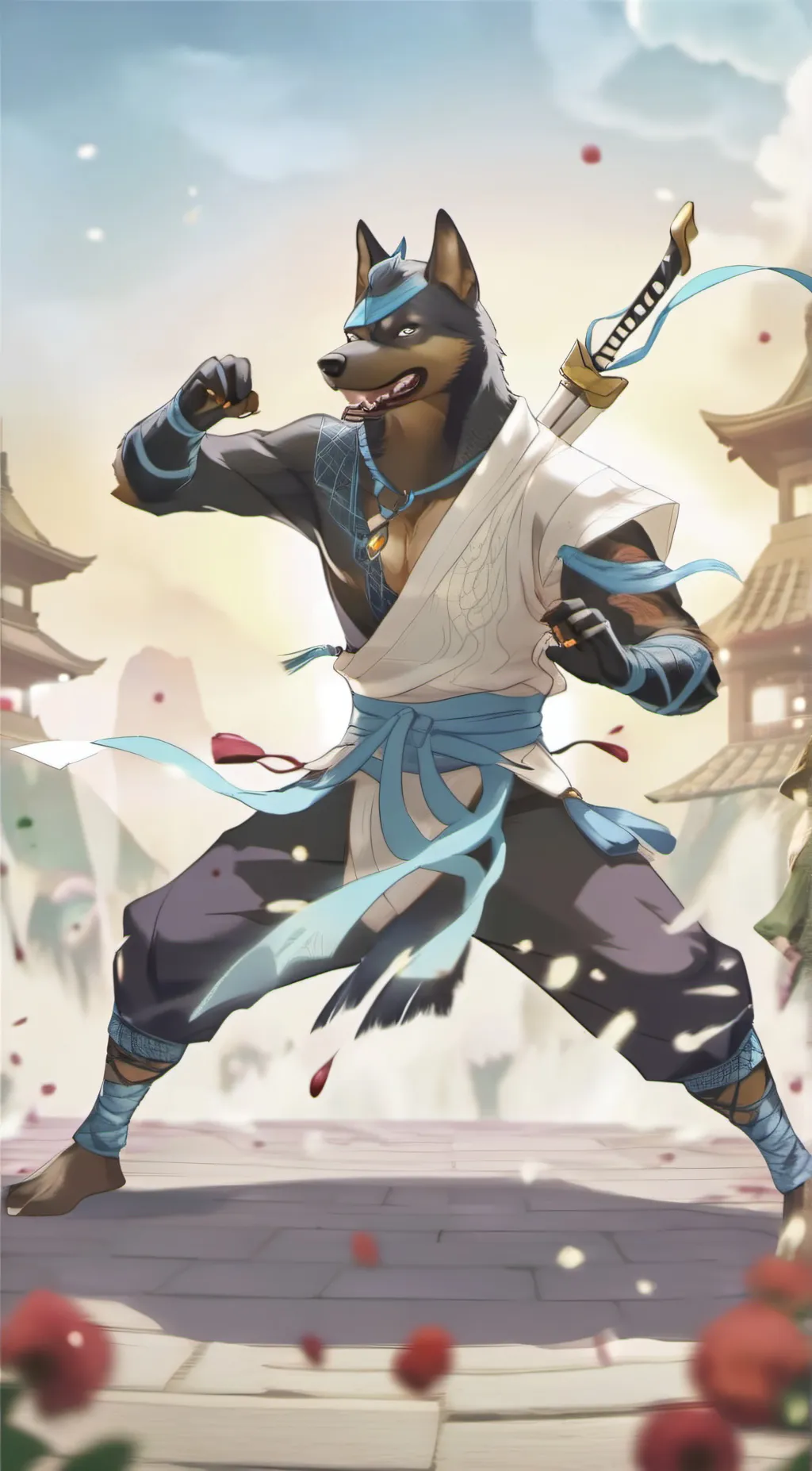 ai character: Dodo  background