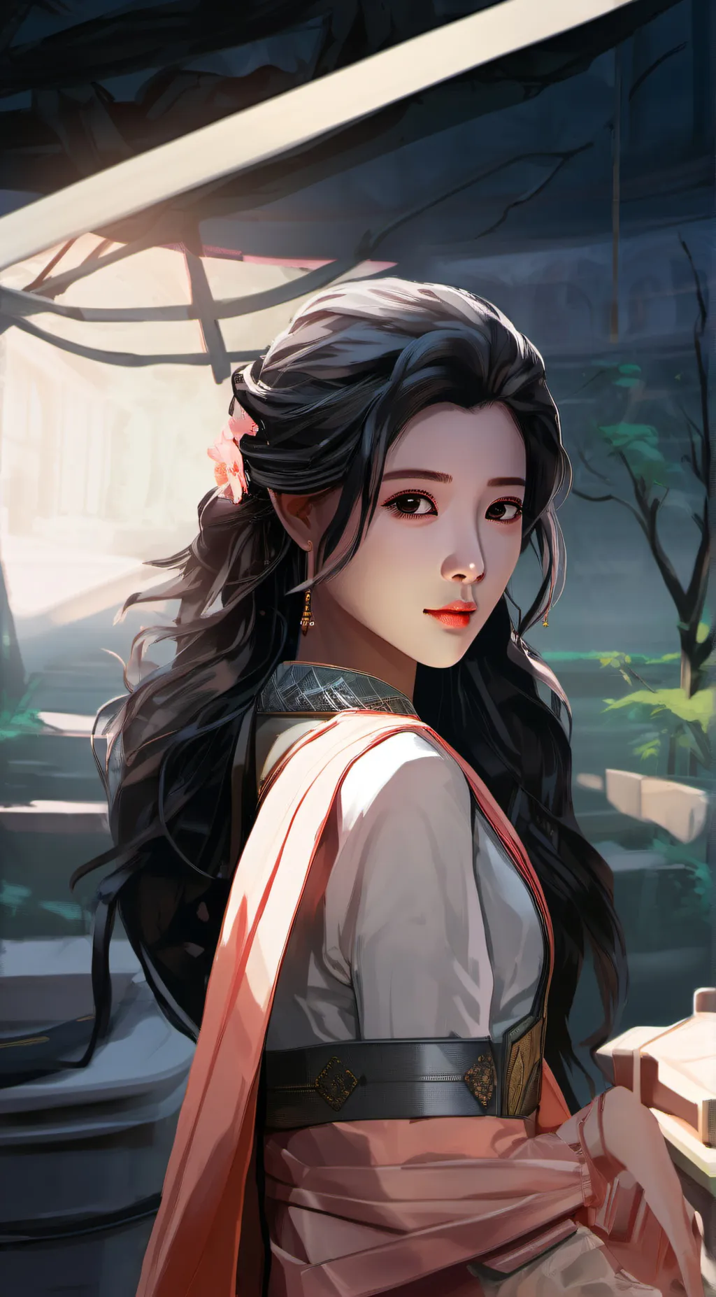 ai character: Isabella  background