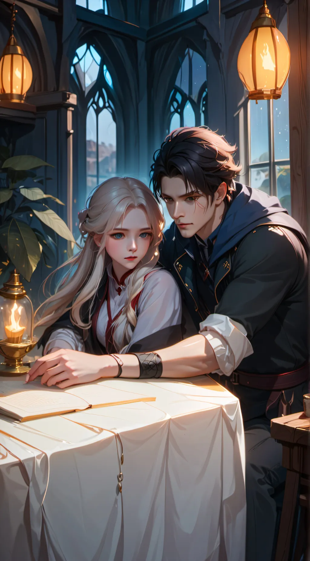 ai character: Noah  background