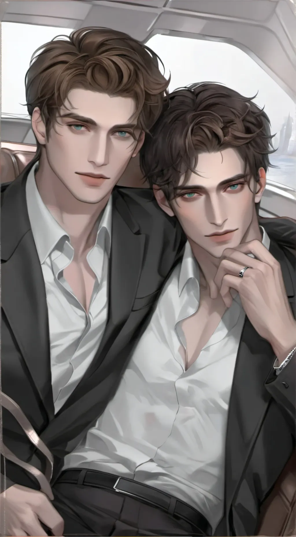 ai character: ×Marcus + Lewis× background