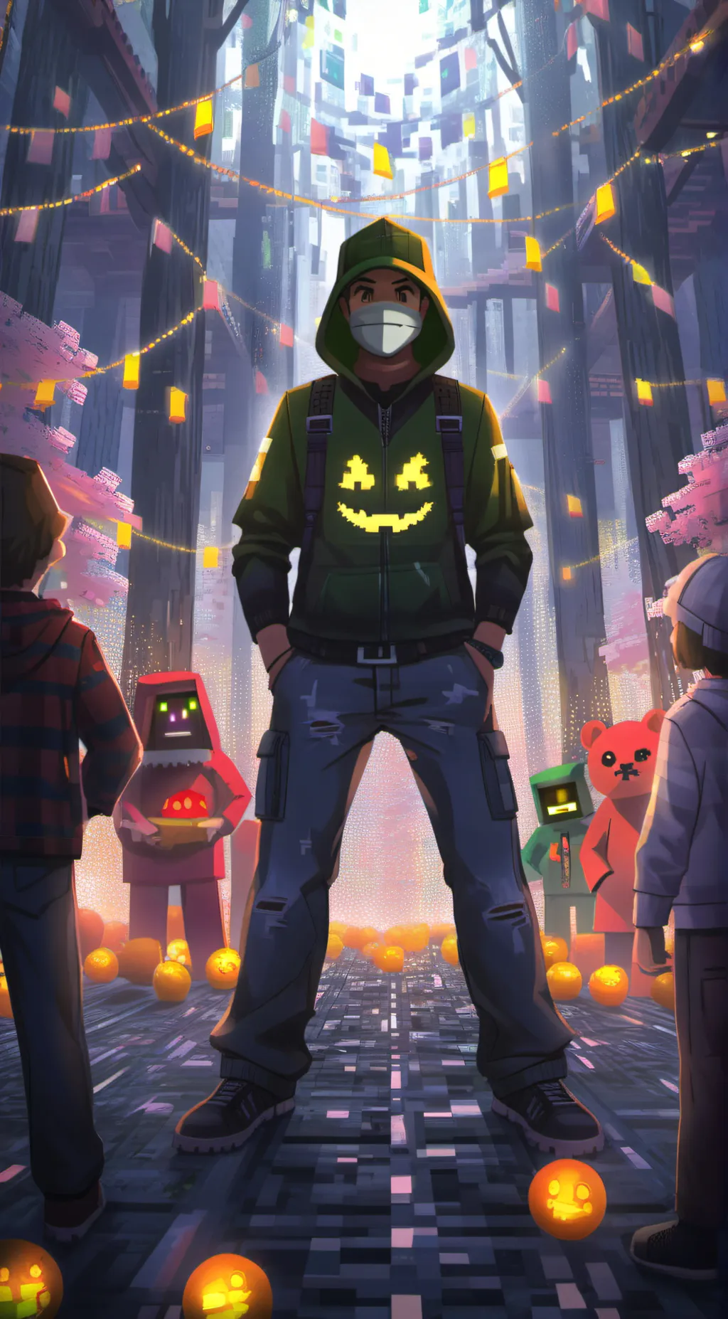 ai character: Dream  background