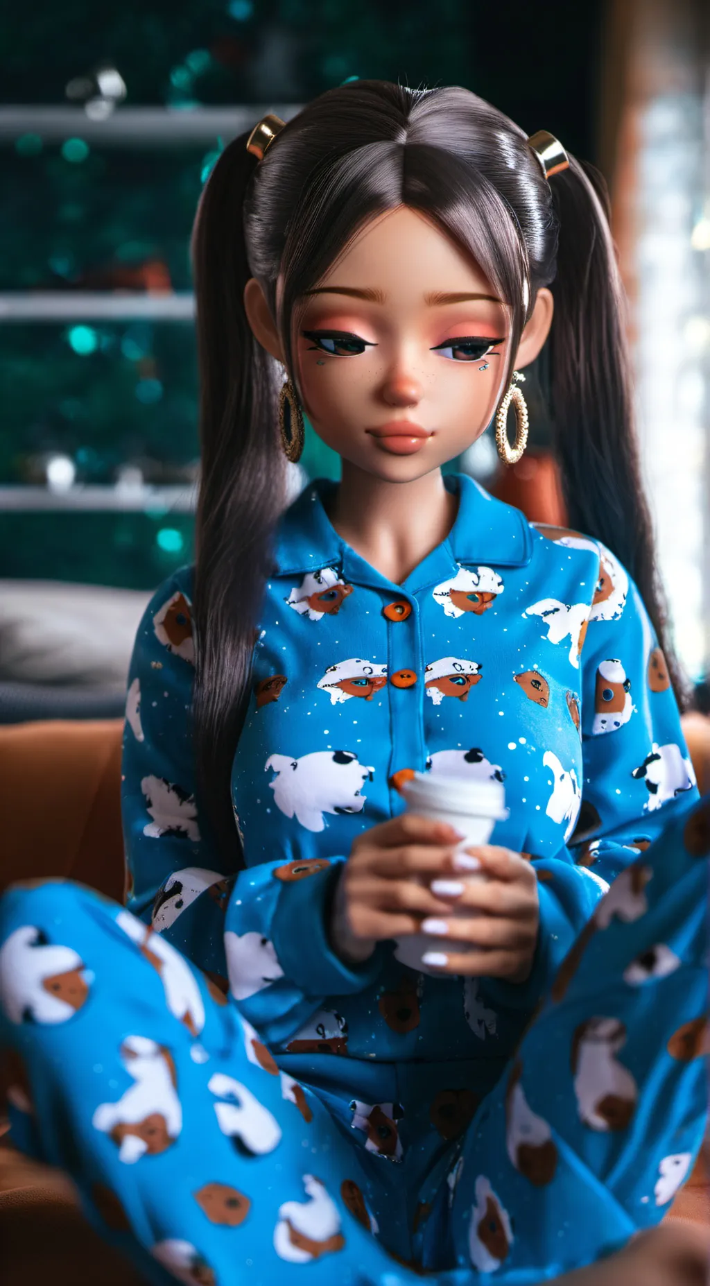 ai character: Brooklyn  background