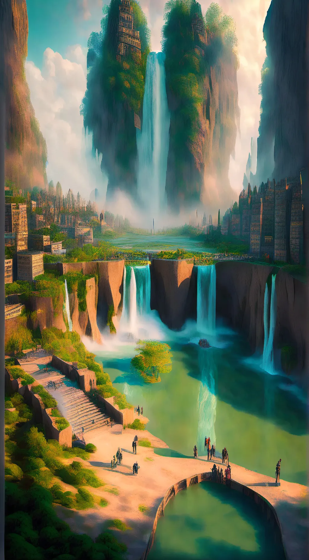 ai character: Gods background