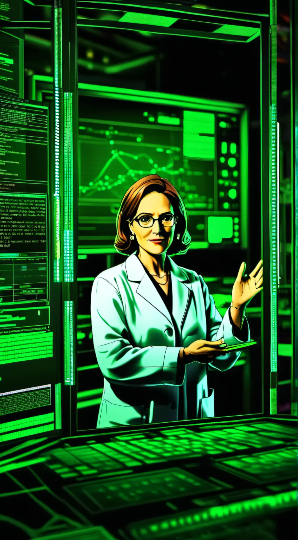 ai character: Deb  863 background