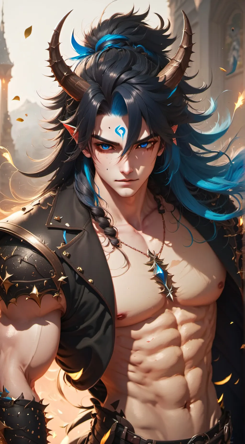 ai character:  .+Giyu Tomioka+. background