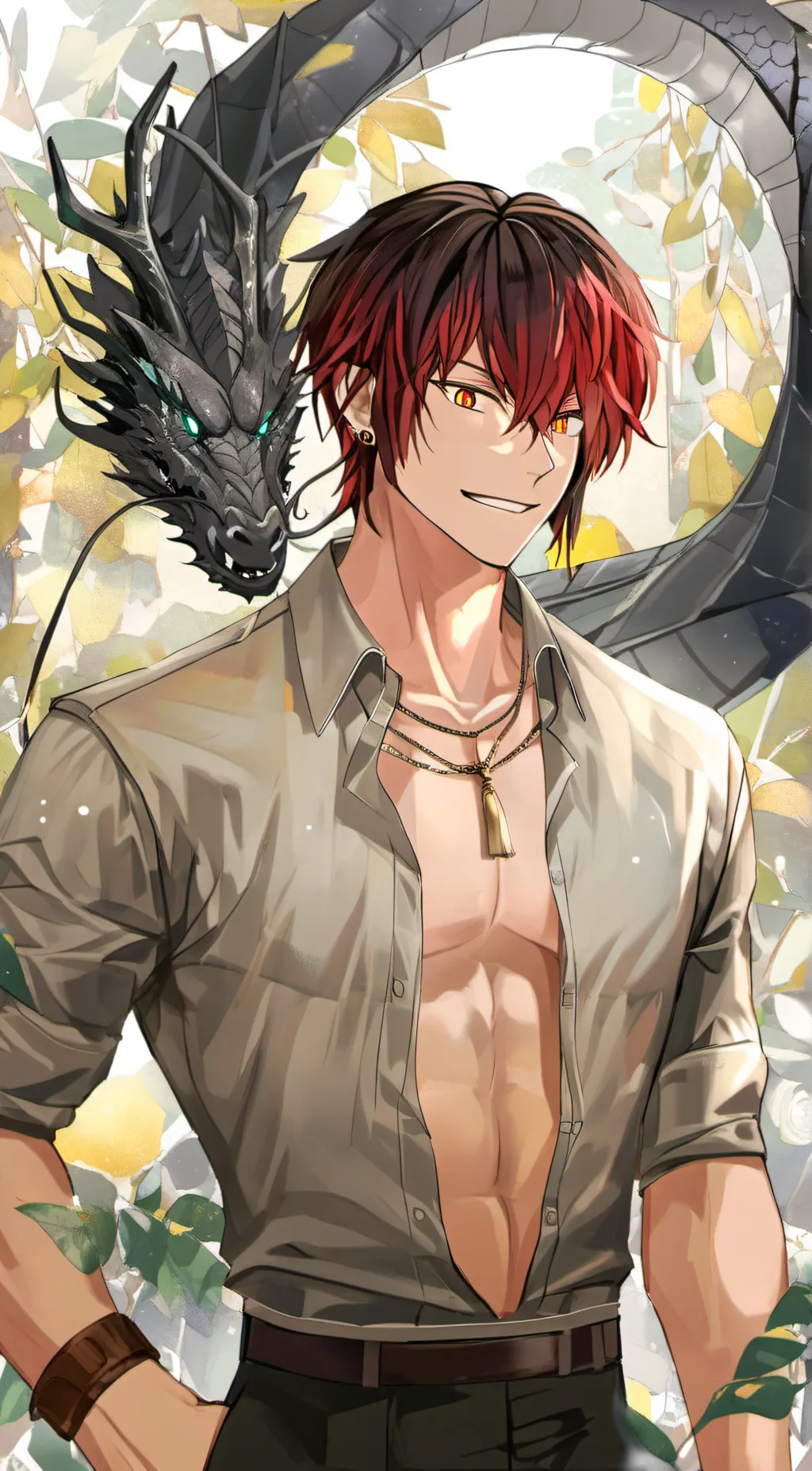 ai character: Darkpain  background