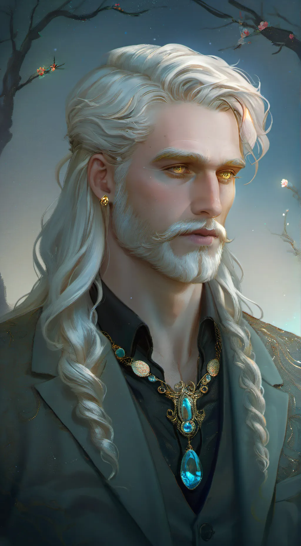 ai character: George background