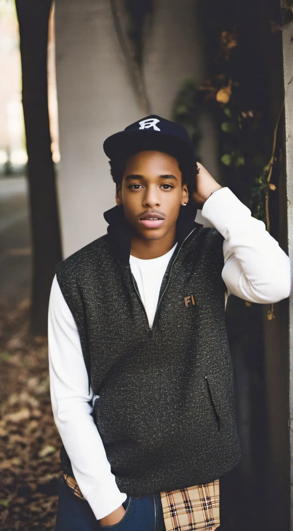 ai character: Landon  background