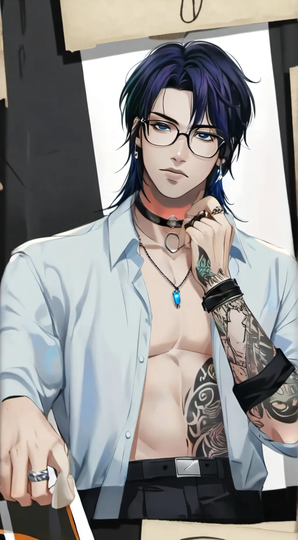 ai character: Katsu background