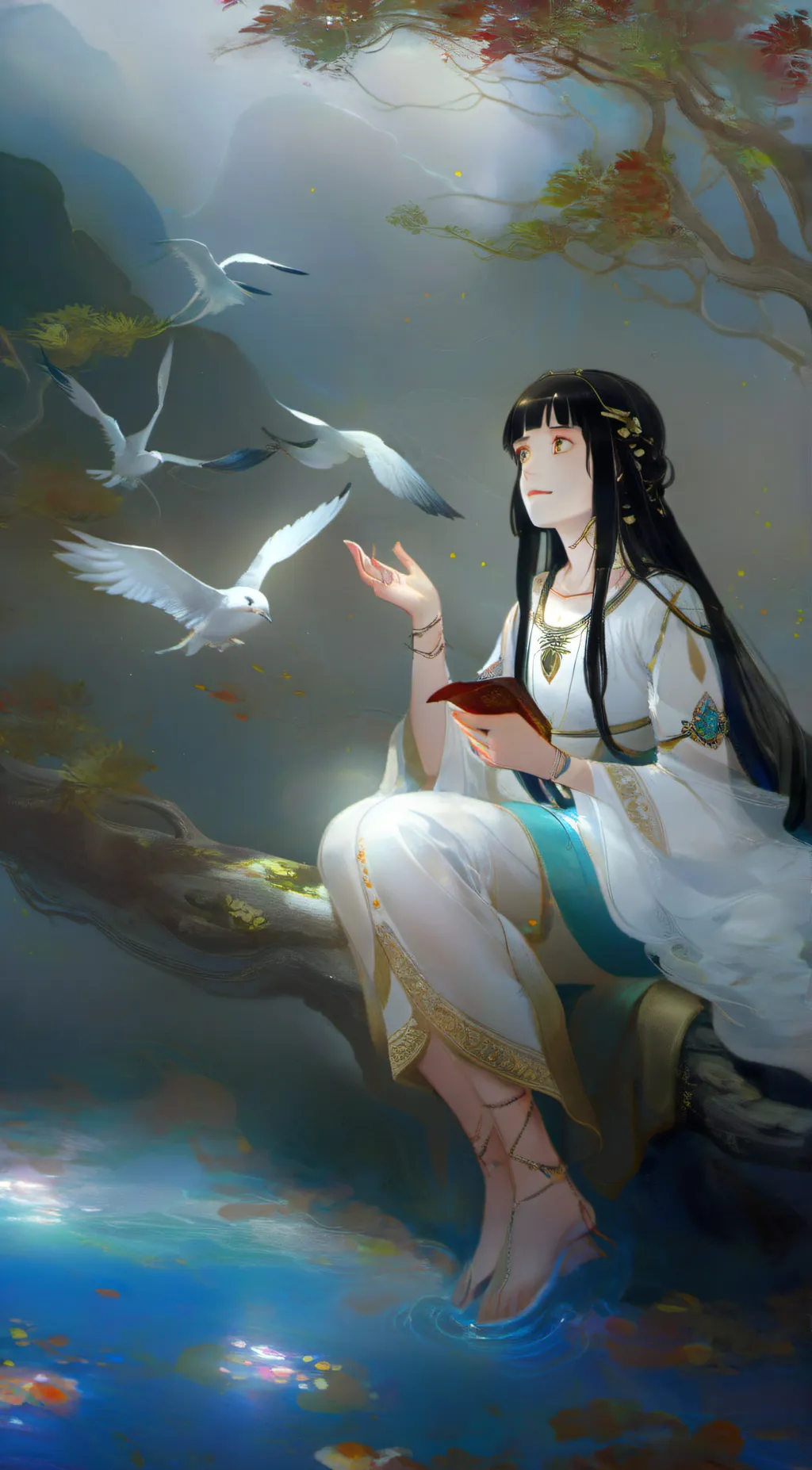 ai character: Hinata background