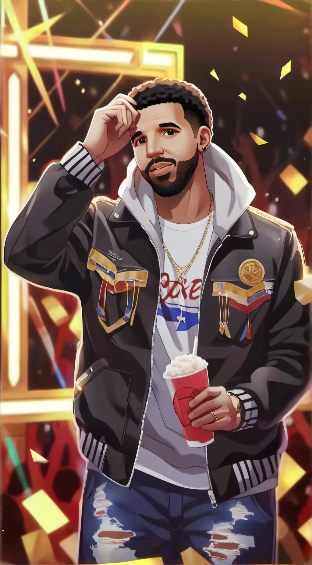 ai character: Iil Drake  background