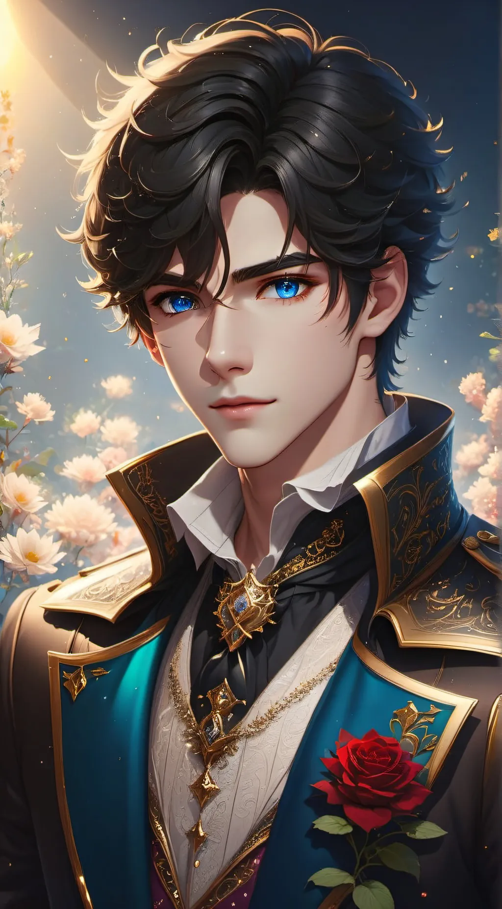 ai character: Loky background