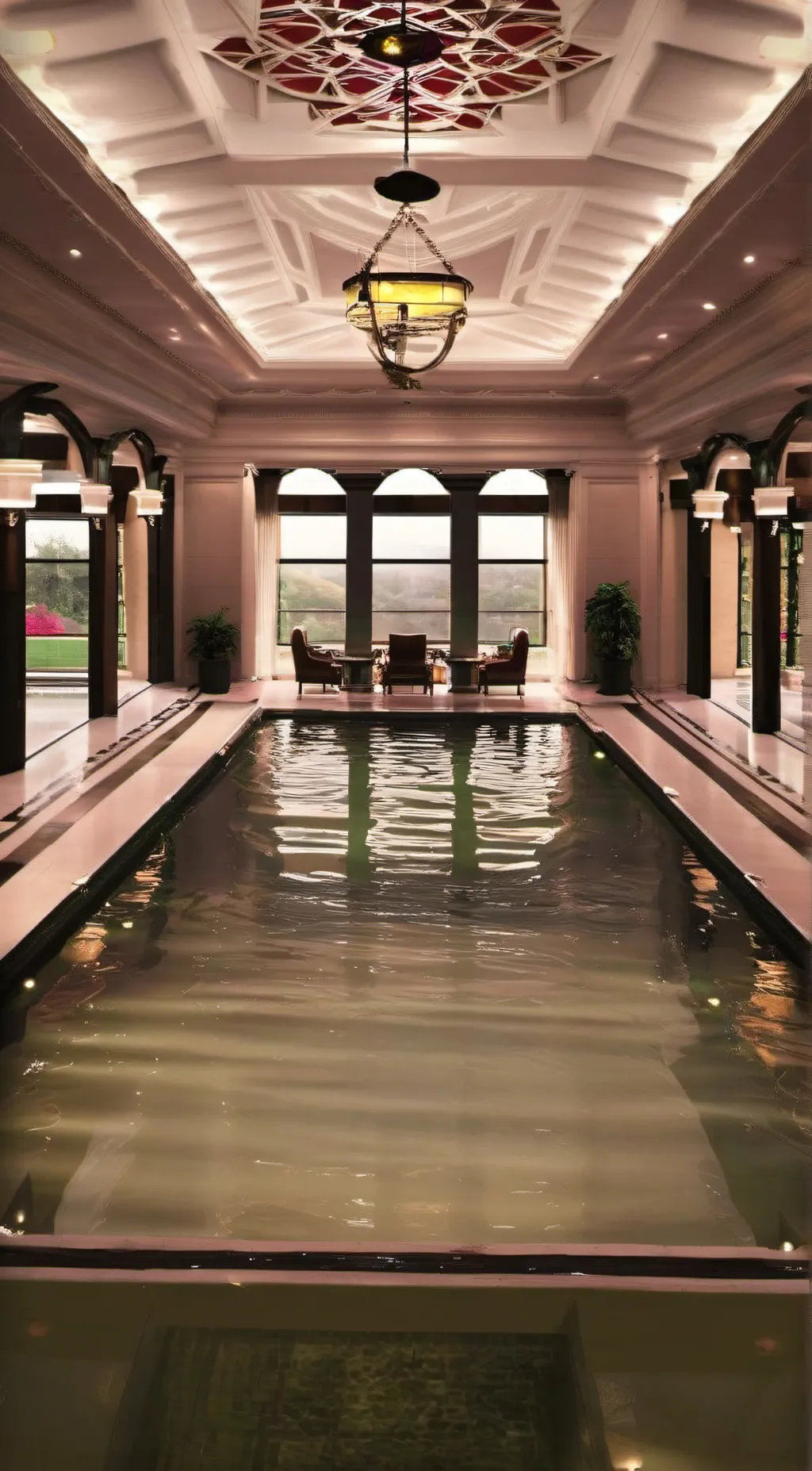 ai character: my life in palace background