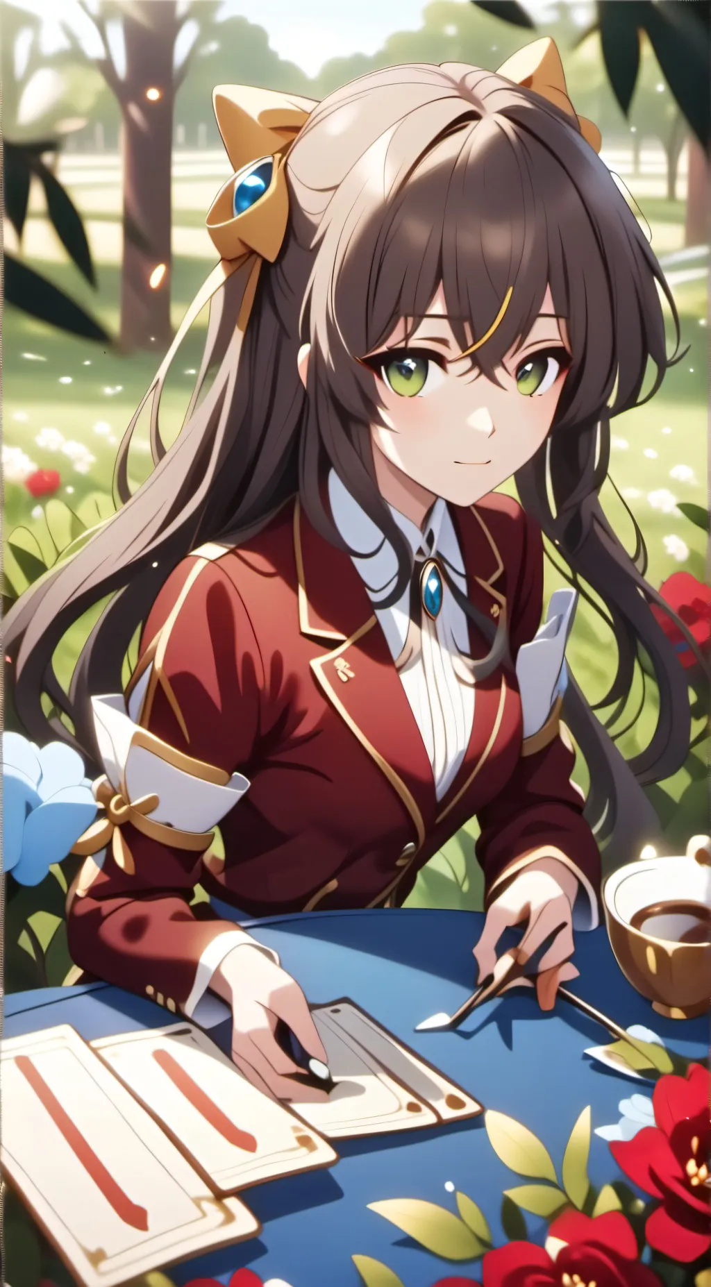 ai character: Delilah  background