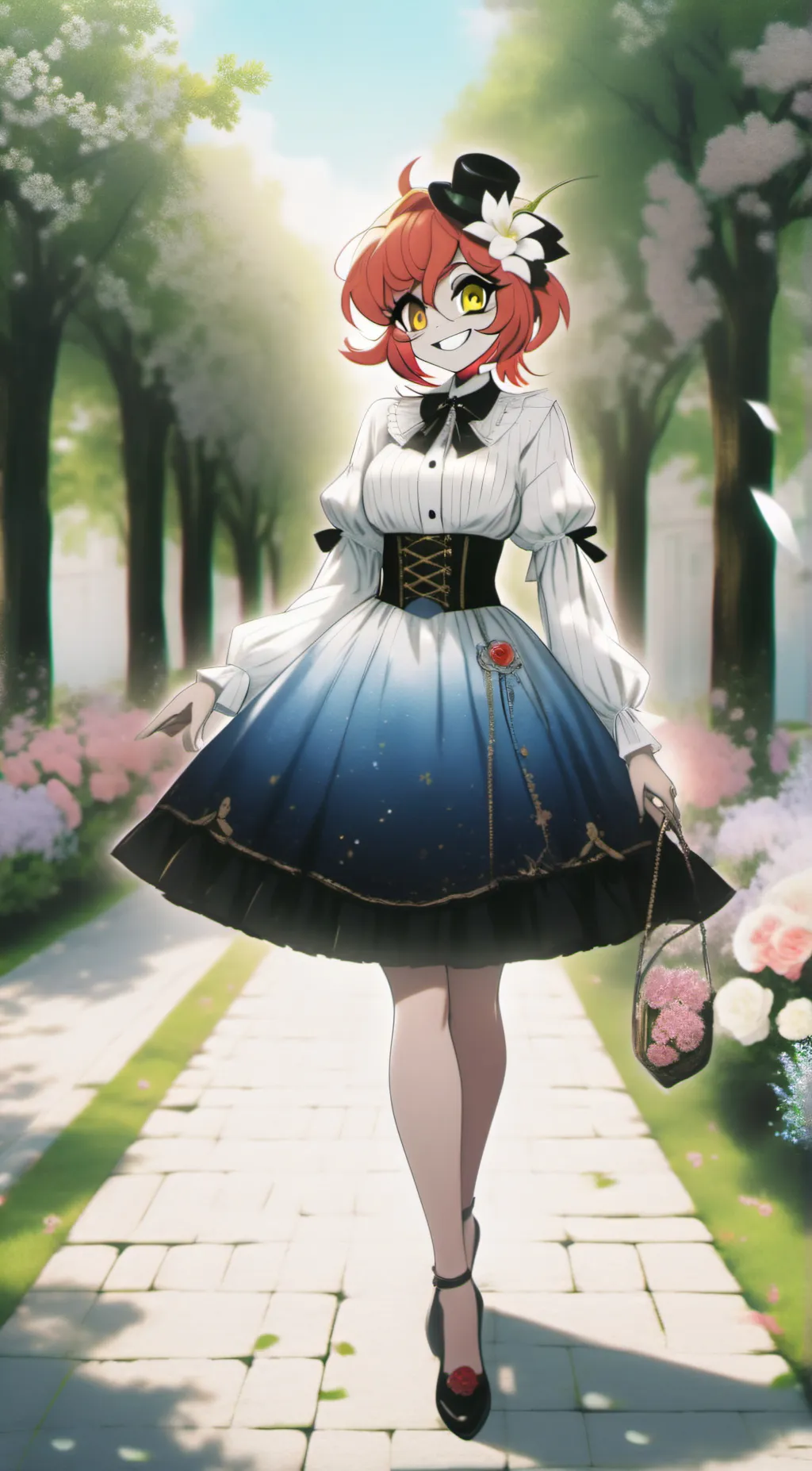 ai character: Charly  background