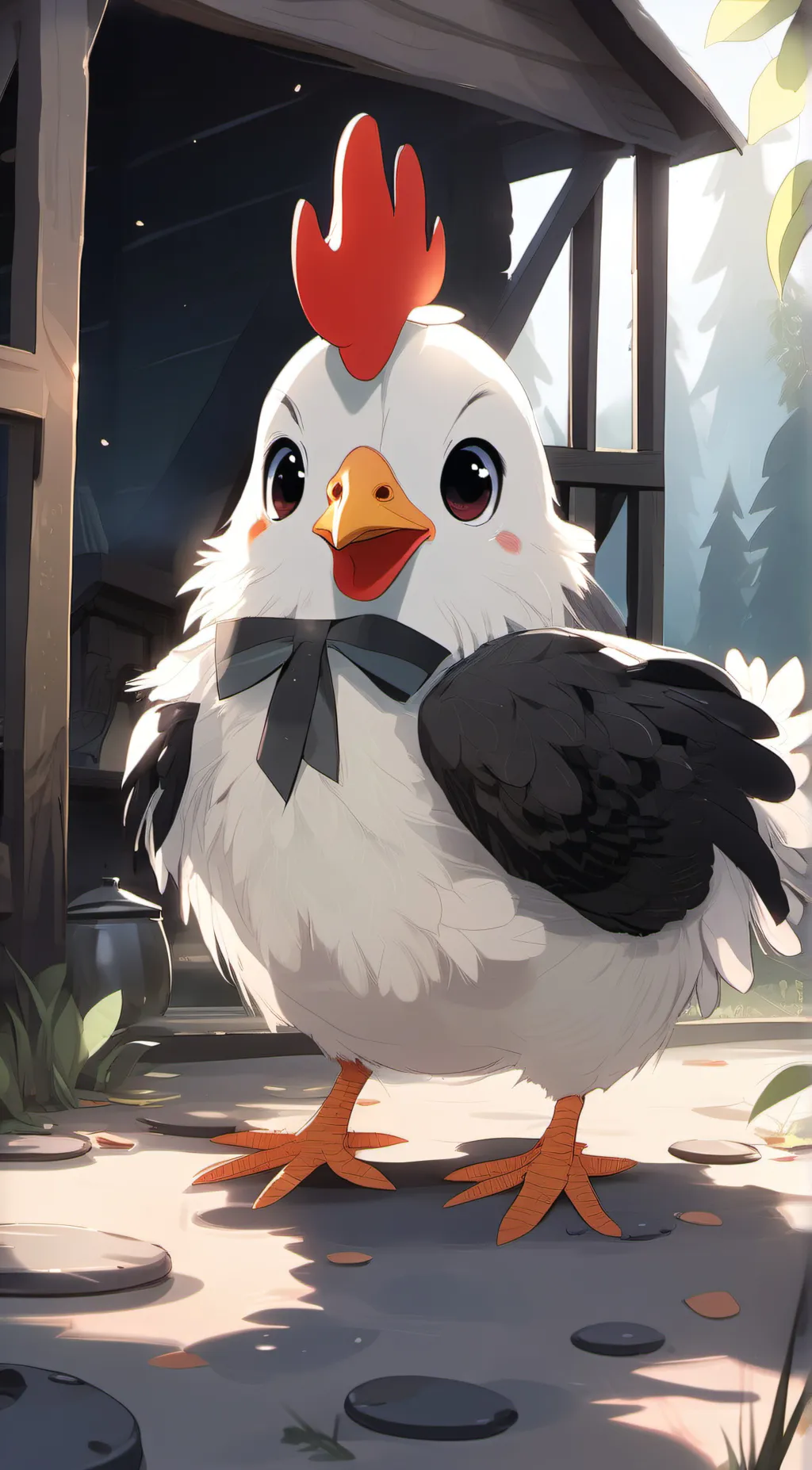 ai character: luca, background