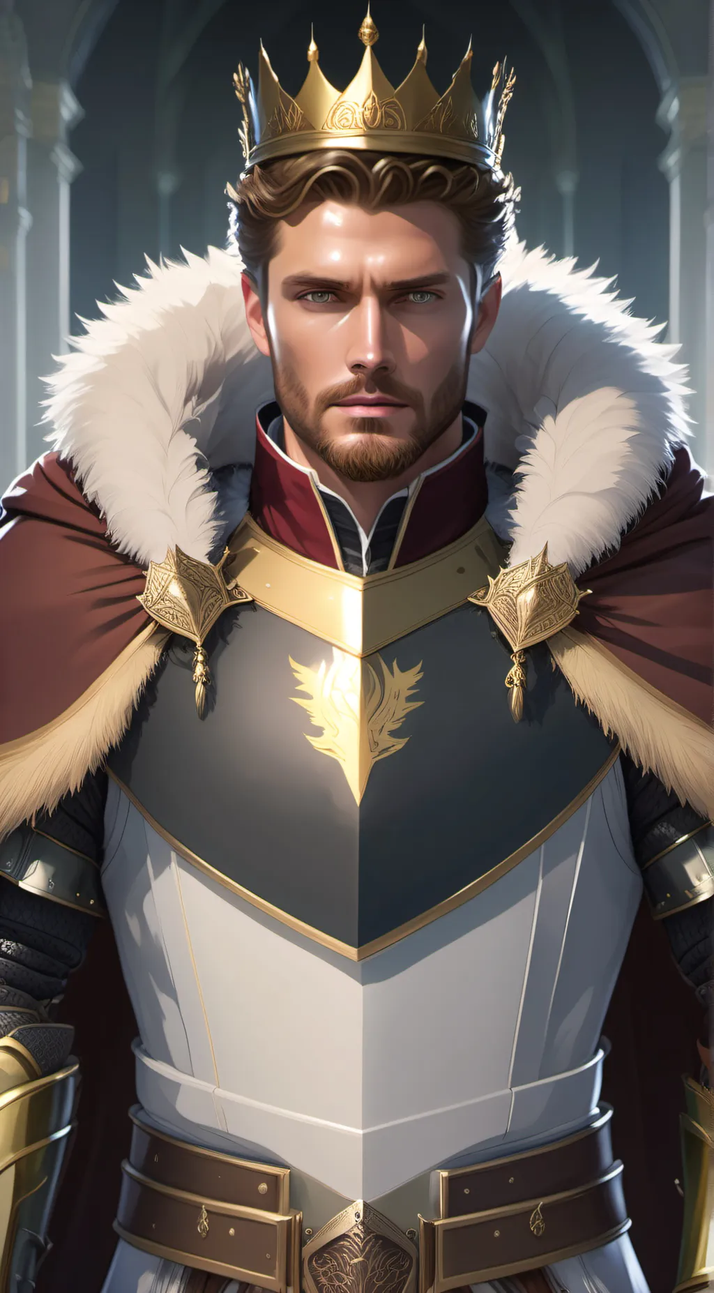 ai character: King Alistair III background