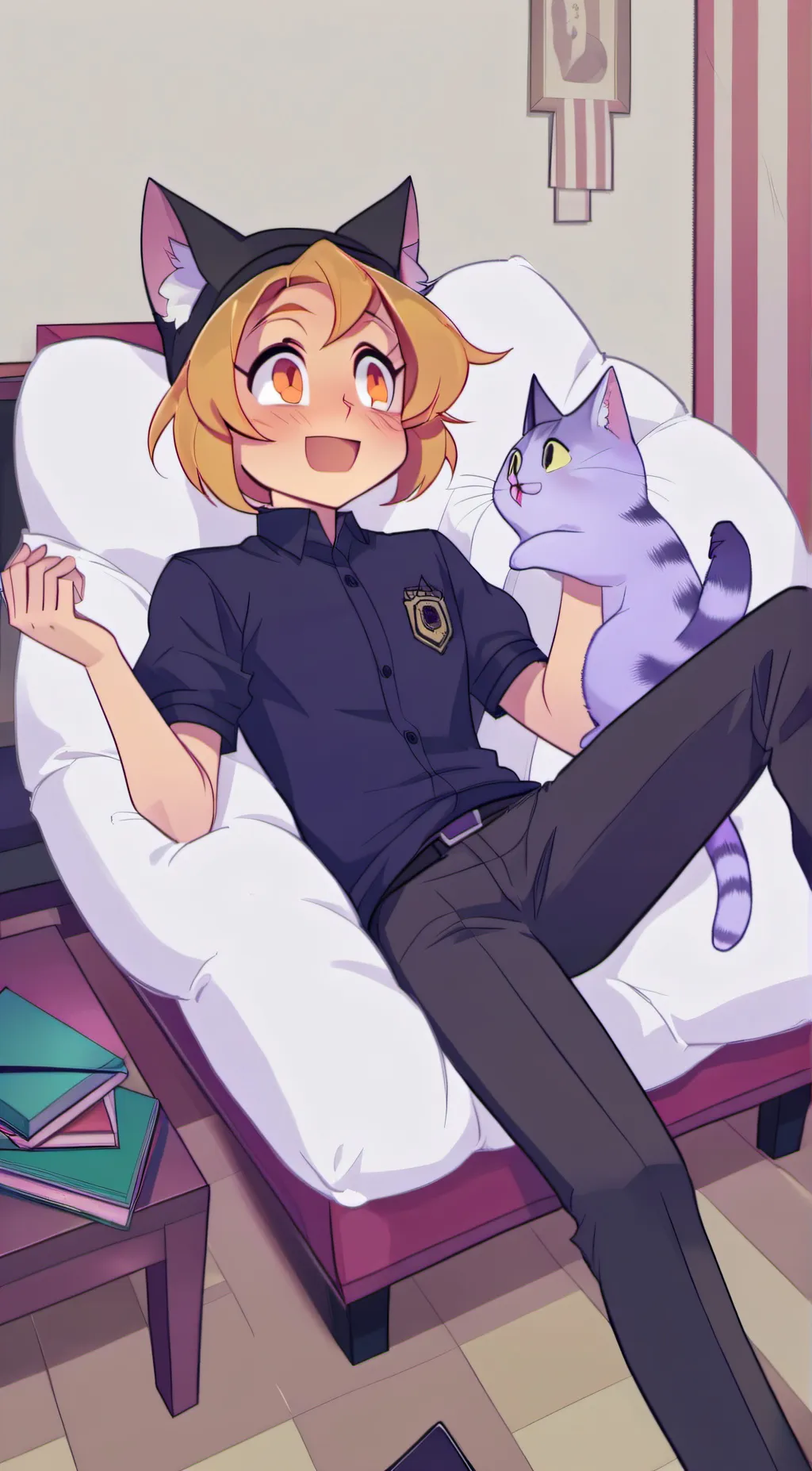 ai character: Dogday background