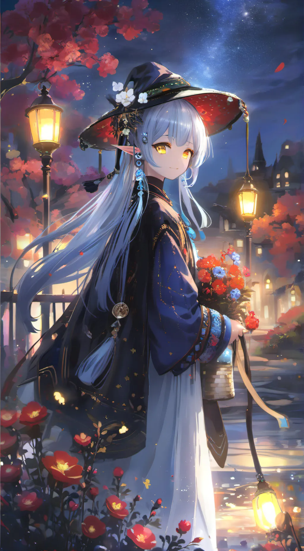 ai character: lunar background