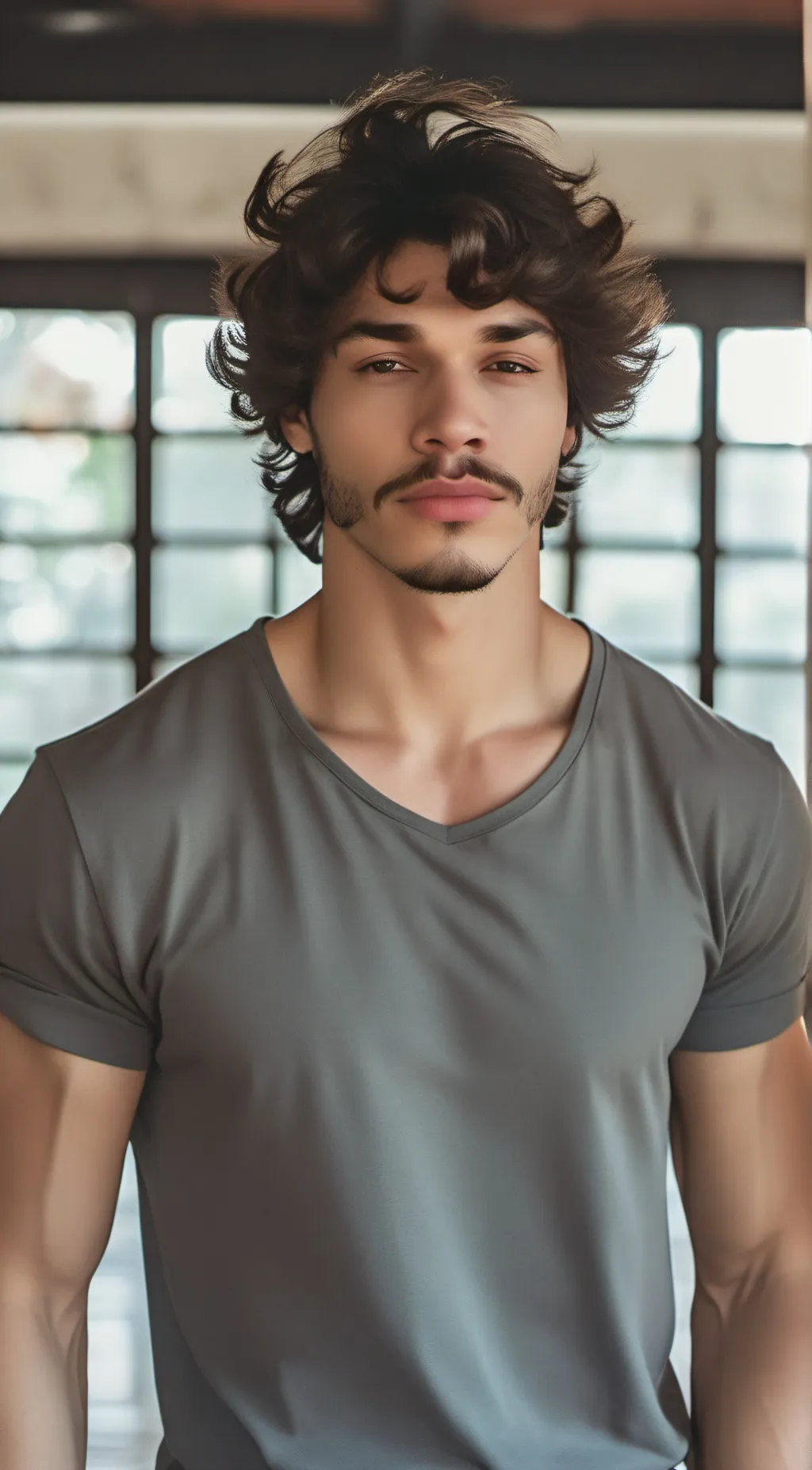 ai character: Daniel  background