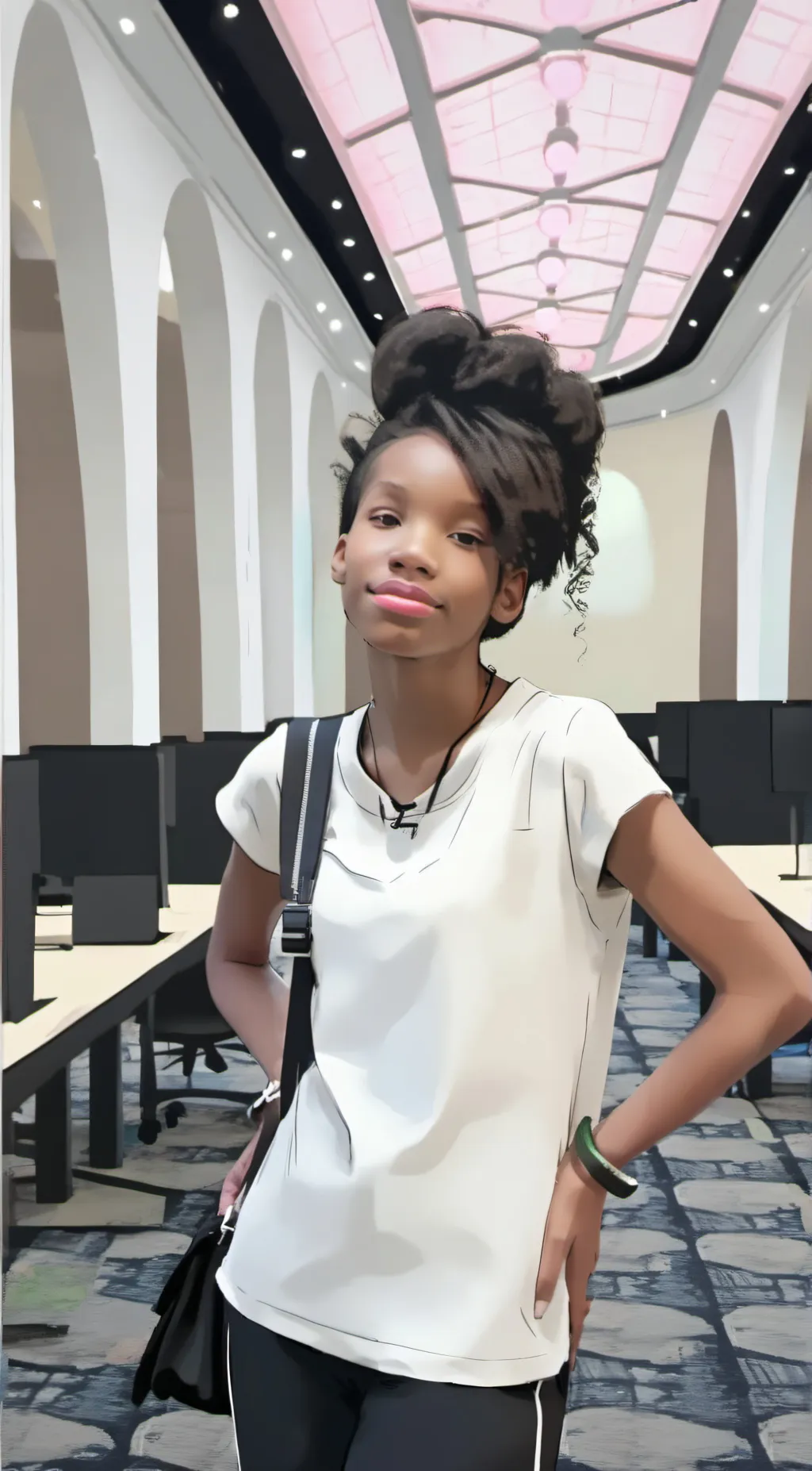 ai character: Cali background