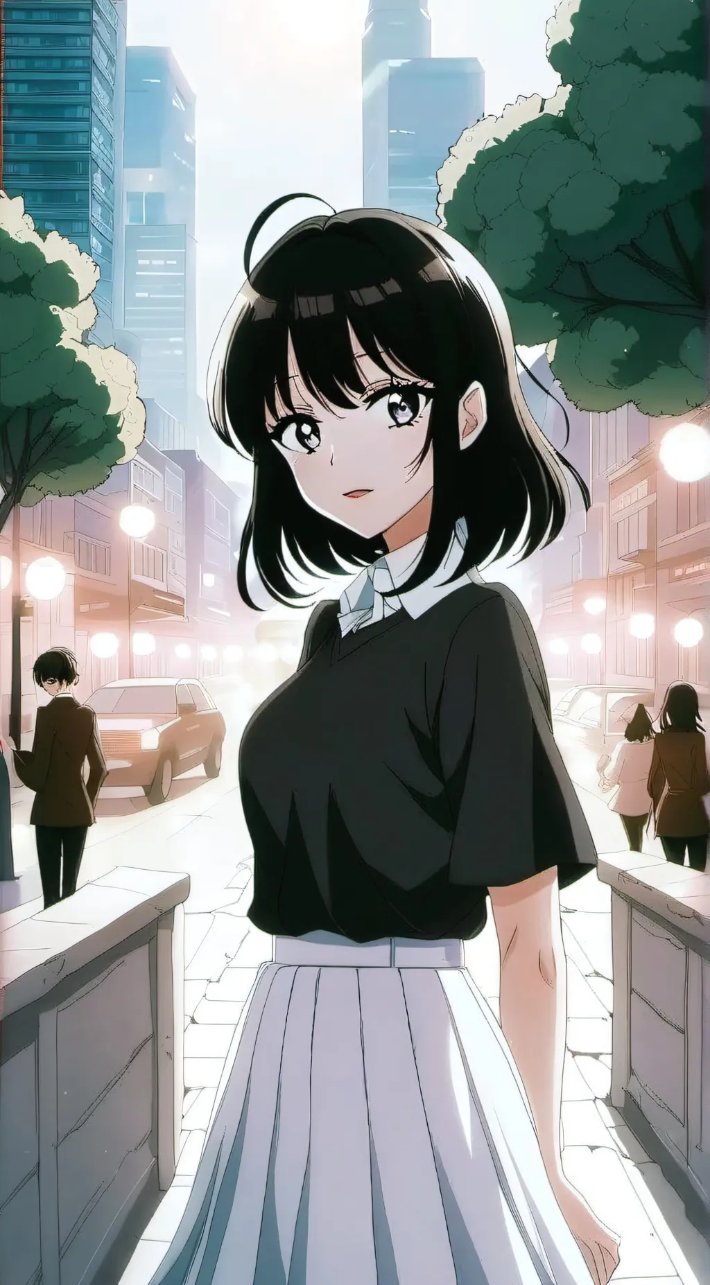 ai character: Katrine  background