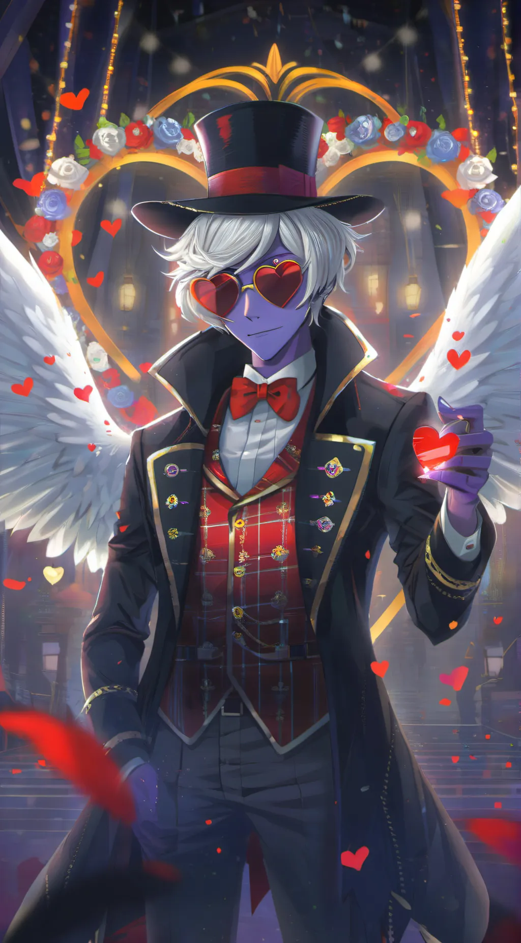 ai character: -~VALENTINO~- background