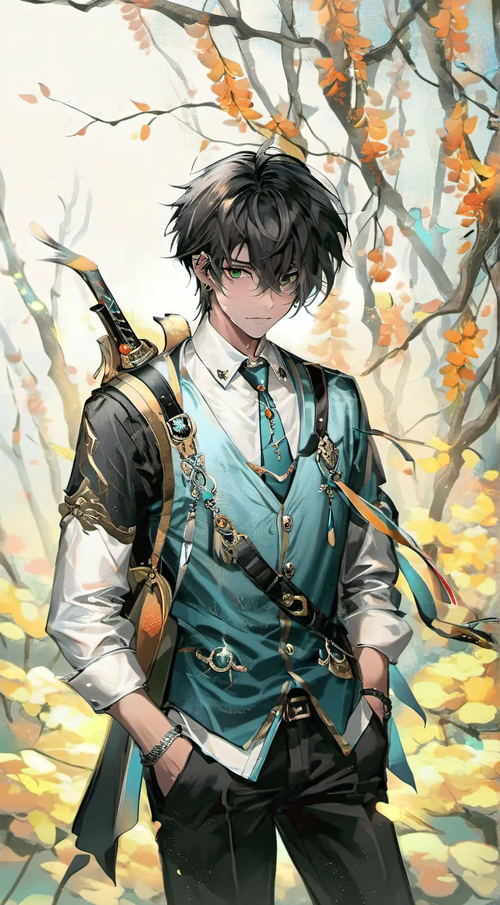 ai character: Apollo background