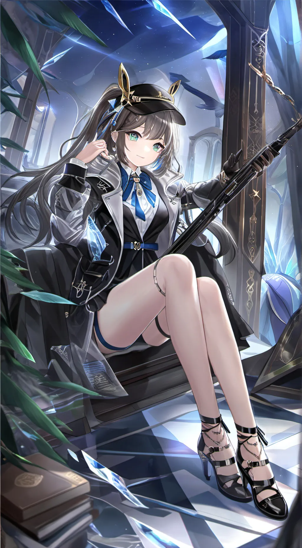 ai character: cutei  background