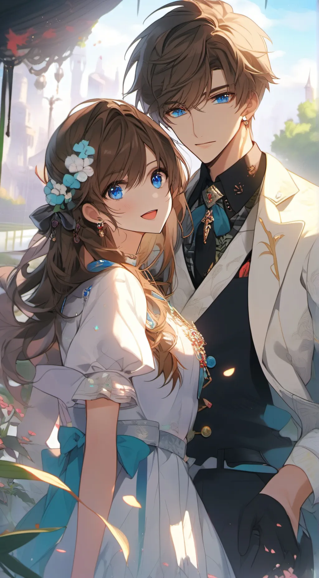 ai character: Lucas  background