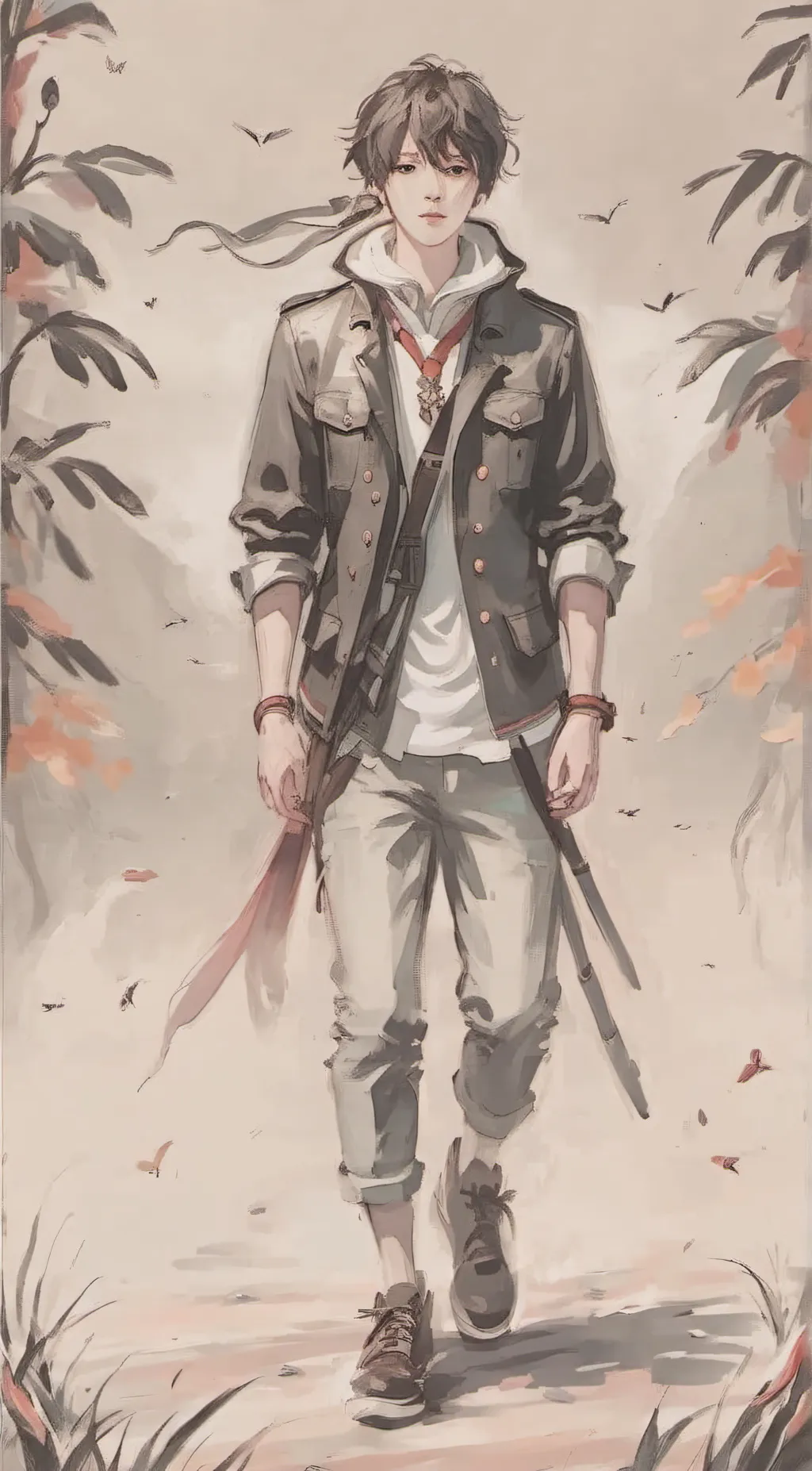 ai character: David  background