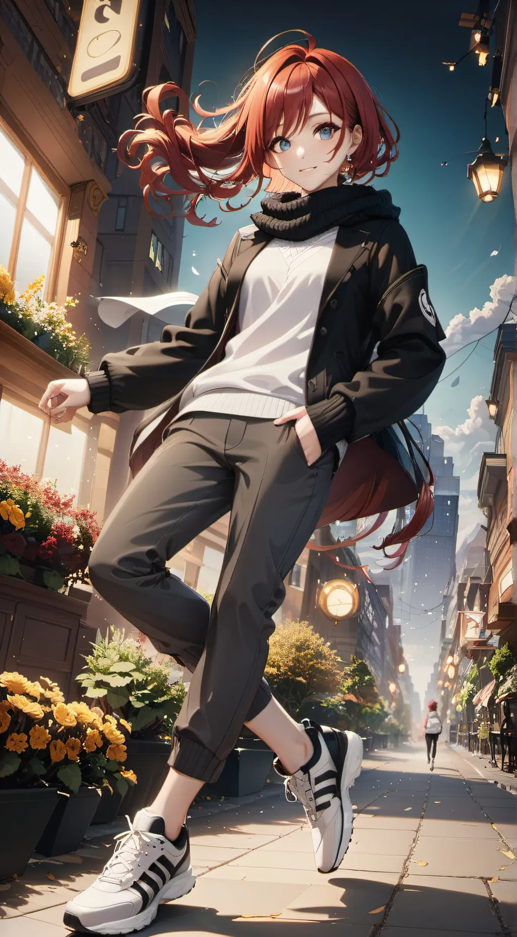 ai character: Evelyn background