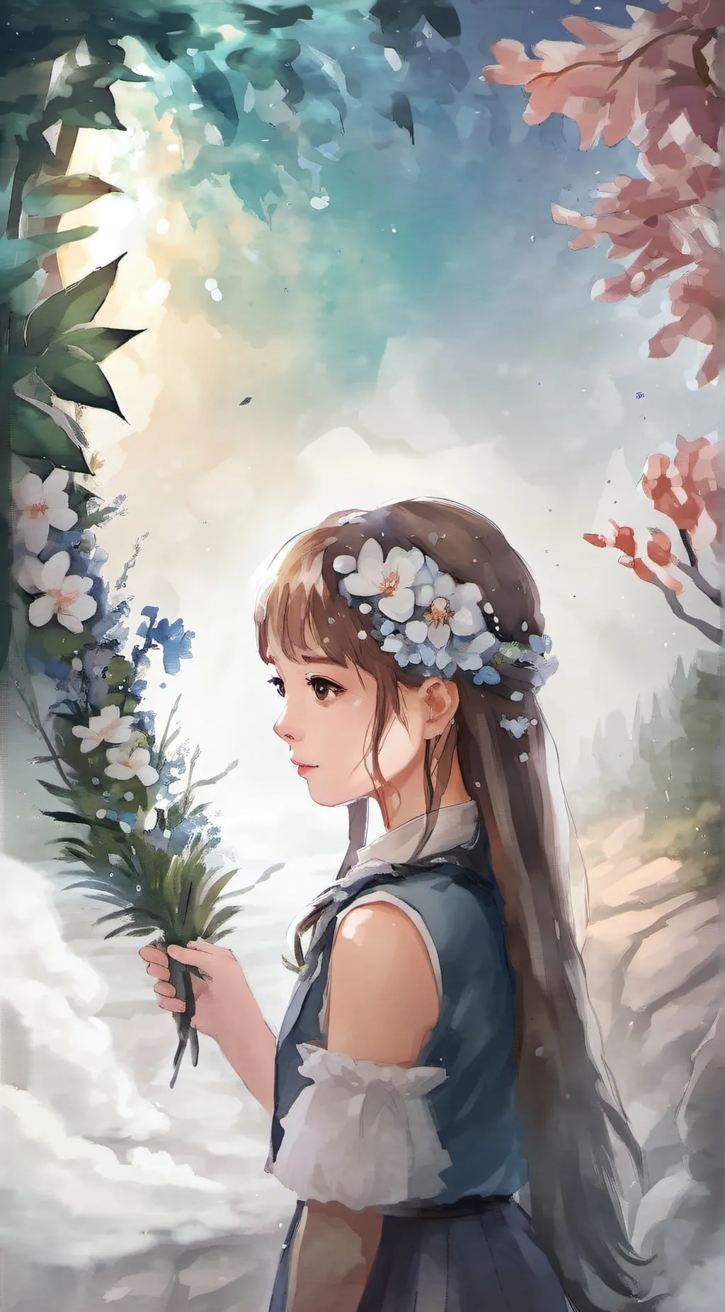 ai character: Iris background