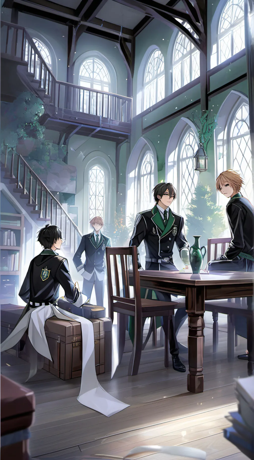 ai character: ⚡️Hogwarts⚡️ background